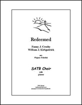 Redeemed SATB choral sheet music cover